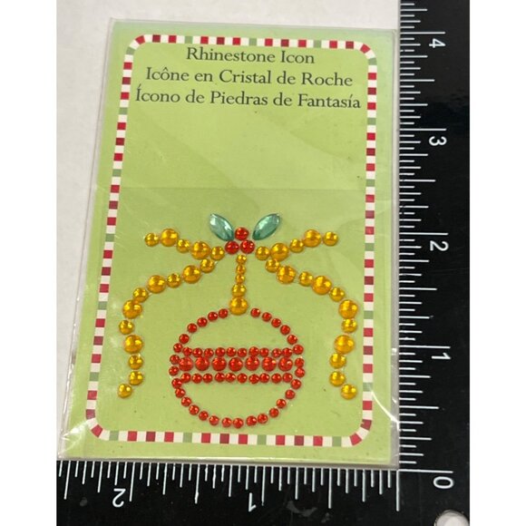 Rhinestone Icon Ornament Sticker Christmas Embellishment IG549144894 - Picture 3 of 3